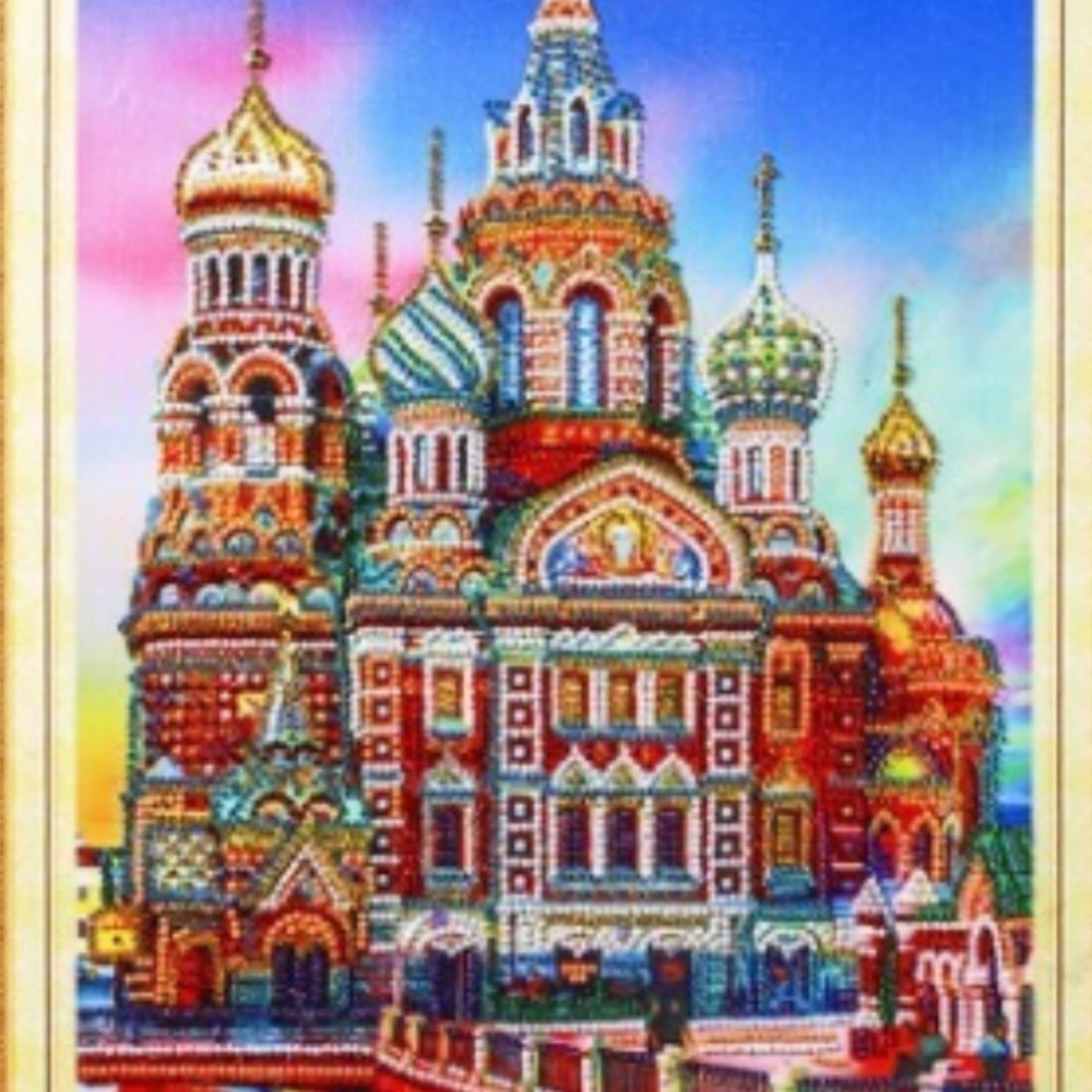 Castle Diamond painting kit(MIXED) 16x20 area